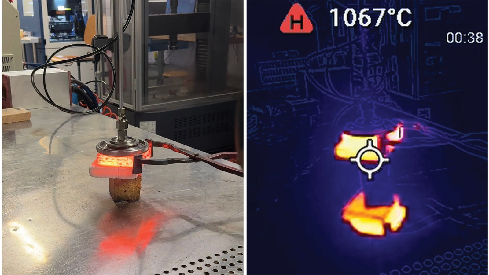 ExEn: end-effector per la presa oltre i 1.000 °C