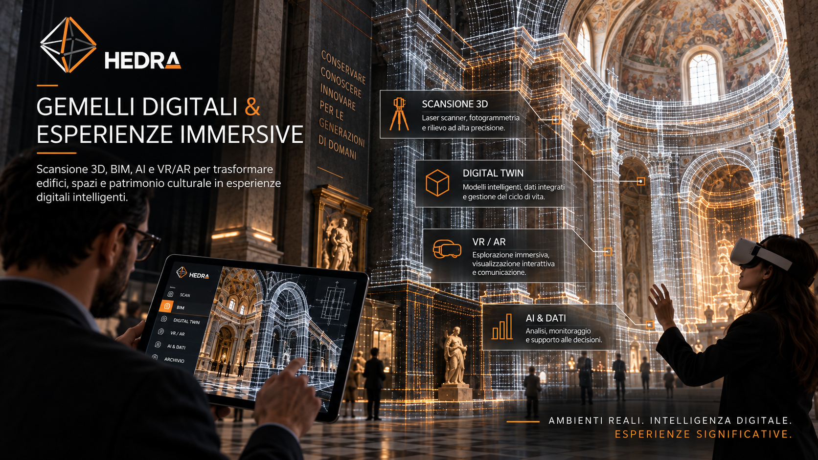 Gemelli Digitali ed Esperienze Immersive