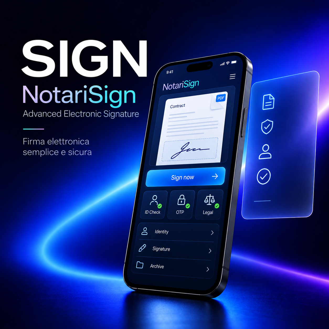 NotariSign: firma elettronica avanzata