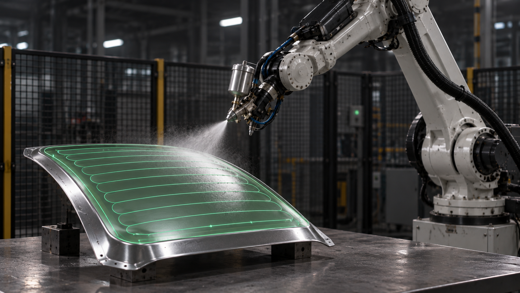 Coating robotizzato per produzioni flessibili
