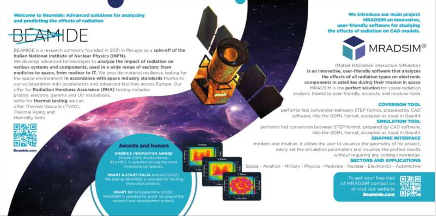 MRADSIM - Software avanzato per la simulazione delle radiazioni