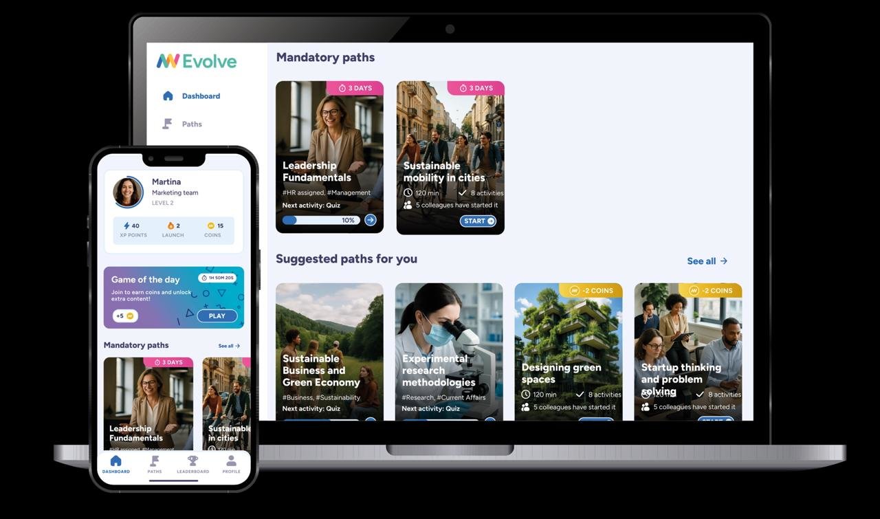 Digital platform for engagement and continuous learning