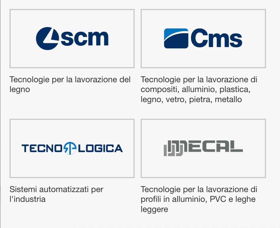 Macchinari industriali 