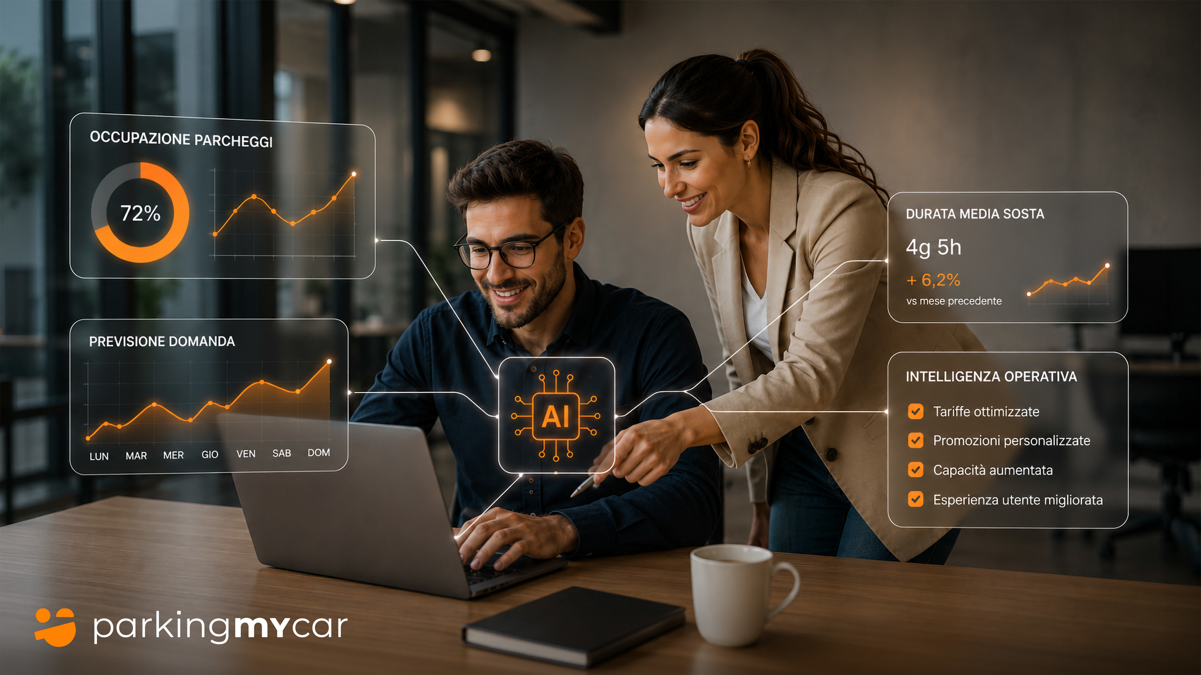 ParkingMyCar verso una mobilità AI-driven